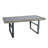 Saemi Rectangular 63'' L x 35.5'' W Outdoor Dining Table