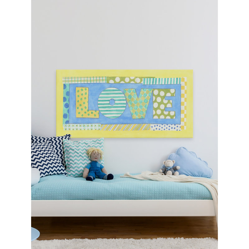 Danny 1 Piece Wall Art on Canvas, 45cm H x 91cm W