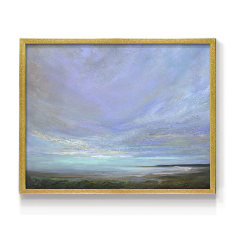 Coastal Views III -Framed Print - Restickable, 8" H x 10" W