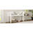Elegant Retro Style Bench With Turned Legs-1620739846