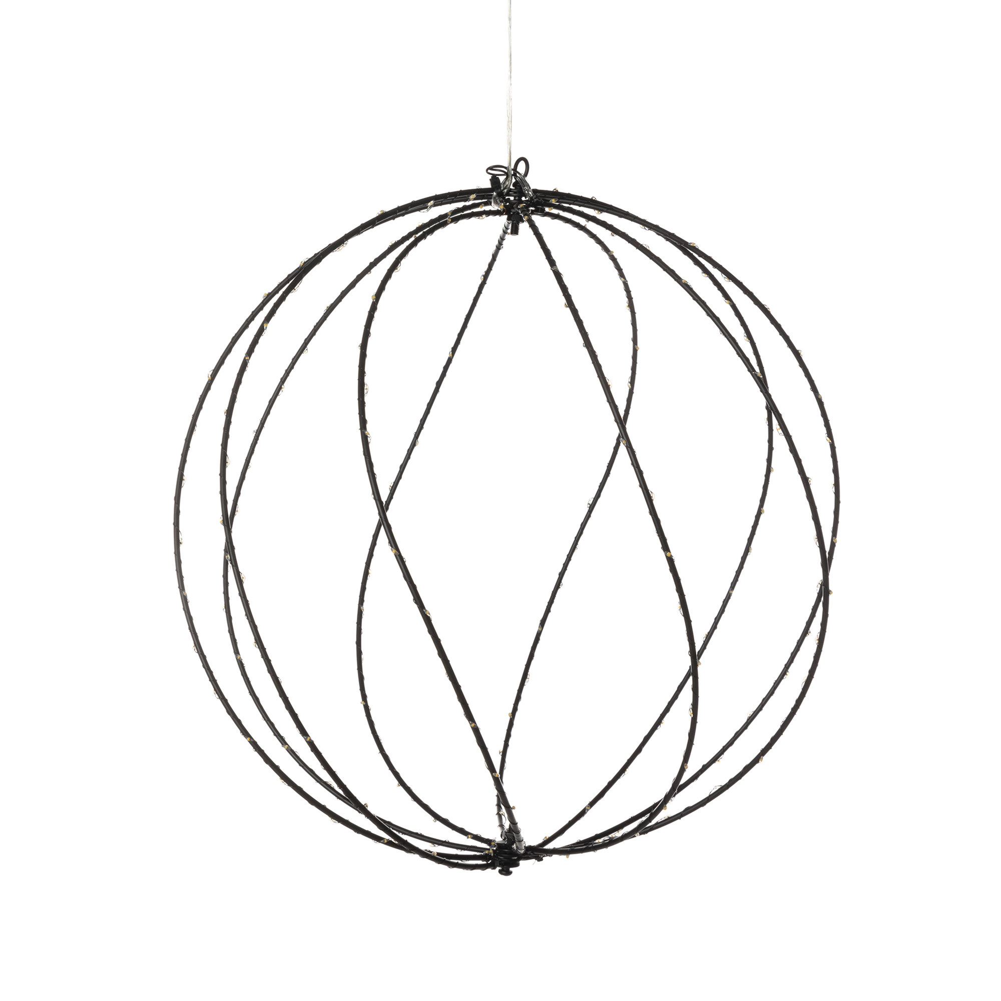 Lantern, 15.75", Black