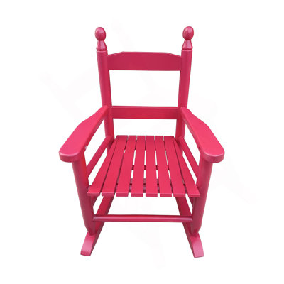 Fauteuil S Rocking Rose Red - intérieur ou extérieur - convient aux enfants - durable