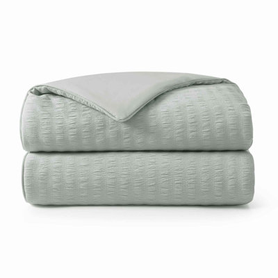 Peace Nest Reversible Lightweight Cooling Blanket – Breathable, Moisture-Wicking, and Cooling for a Comfortable Summer Sleep