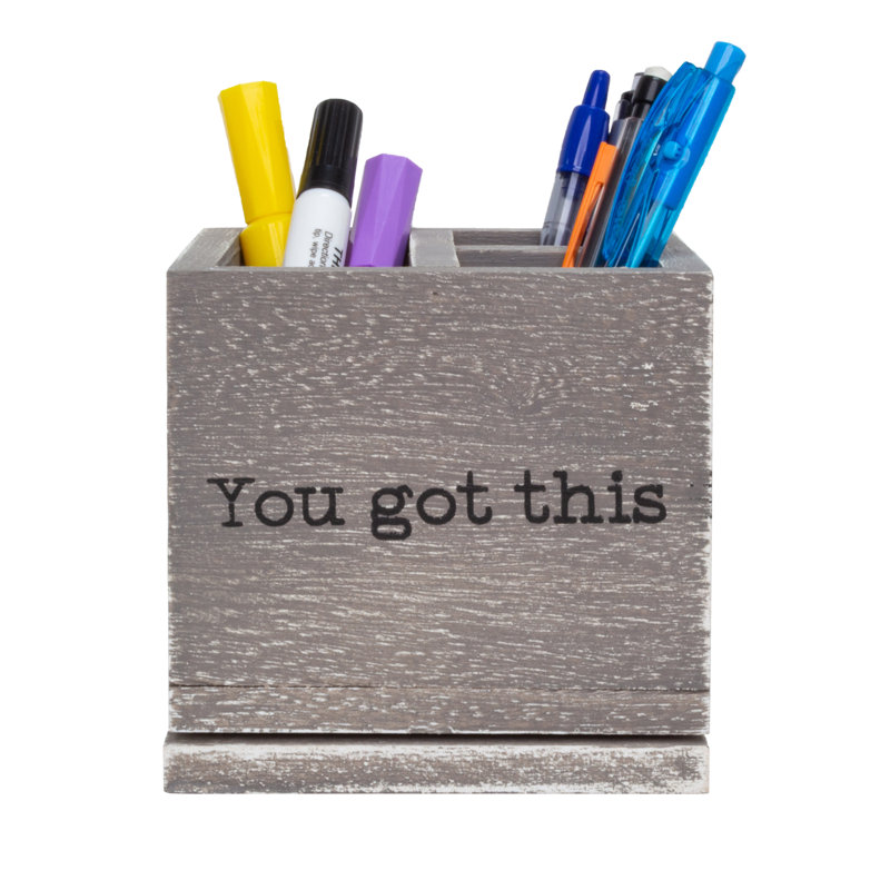 Organisateur de bureau et porte-stylo Ariela