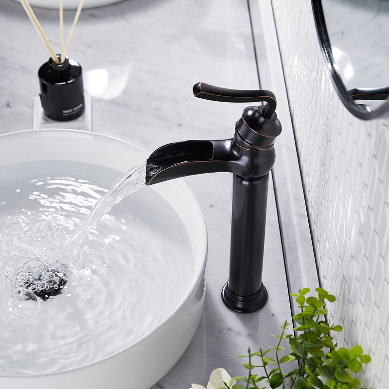 Waterfall Tap with Waste, Oil-rubbed Bronze