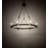 6 - Light Dimmable Wagon Wheel Chandelier