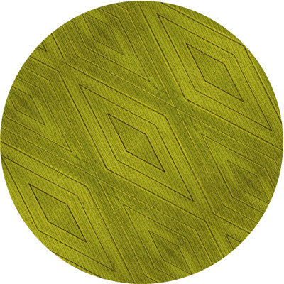 Tapis géométrique Olivedrab