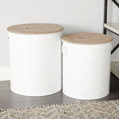 Ensemble de tabourets de rangement Haydenville