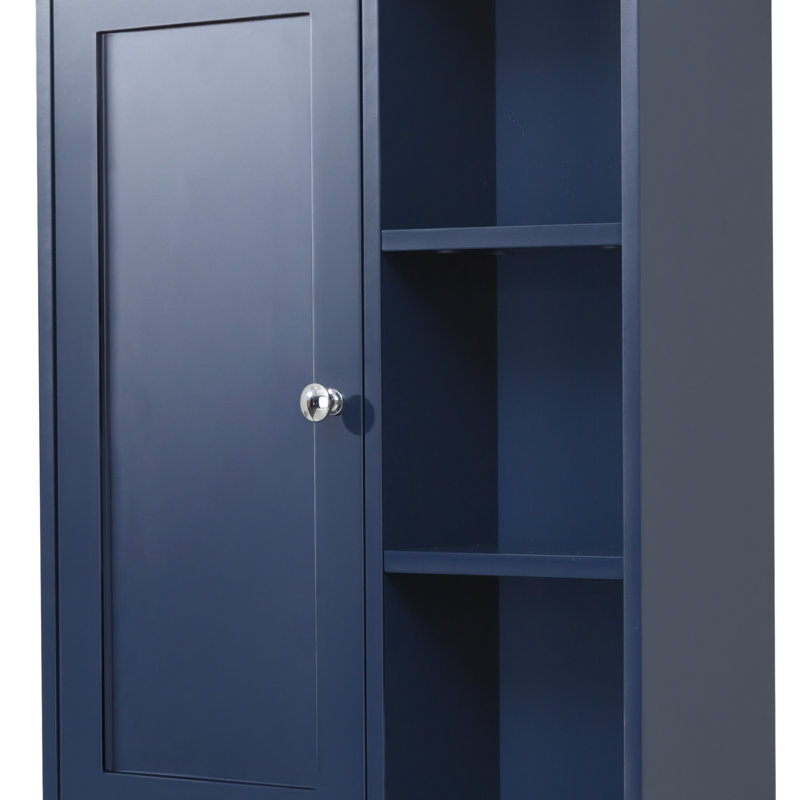 Armoire murale de salle de bain 23,6 po, Bleu