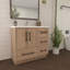 Meuble-lavabo simple 35,4 po avec dessus Victoria-98195137