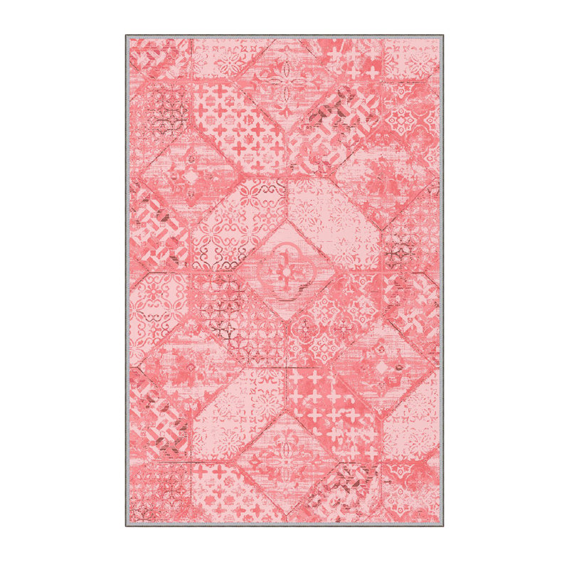 Premium Hall Carpet, 100% Polyester, 39.4 x 59.1 inches | 8 mm Pile Height, 650 g/m² | Antibacterial, Non-Slip PVC Felt Dot Underside, Machine Washable | 3D Digital Print, Durable & Stylish for Home Decor