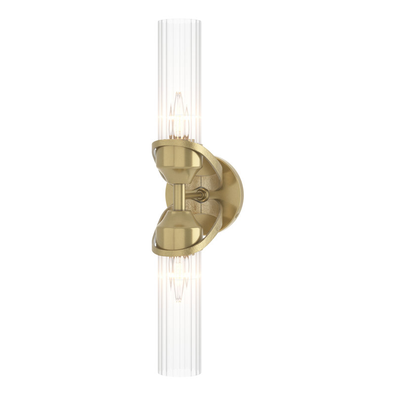 Bow 2 - Light Dimmable Vanity Light, Modern Brass