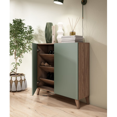 15 Pair Shoe Storage Cabinet