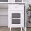 Bureau d'ordinateur rotatif avec rangement-209742301