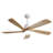 52 Inch Indoor Ceiling Fan With Dimmable Led Light 5 Solid Wood Blades Remote Control Reversible Dc Motor With Smart App Control-1336314466