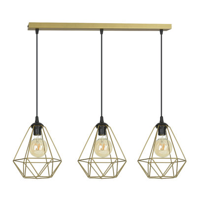 Fike 3 - Light Geometric Pendant