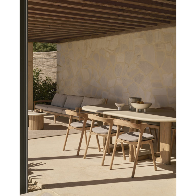 Trestle Outdoor Teak Dining Table