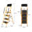 Barrister 4 - Step Steel Lightweight Folding Step Ladder