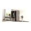 Armoires et armoires spacieuses, grain de bois MDF gris, rangement pour chambre à coucher moderne