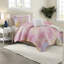 Ensemble de courtepointe rose moderne Modern TG