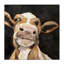 Vache champêtre sur toile par Jade Reynolds-983710332