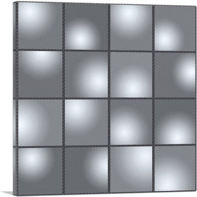 " Mid-Century Modern Mirror Panes "
