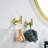 6 Piece Stainless Steel Bathroom Towel Rack Set Wall Mount-115844507