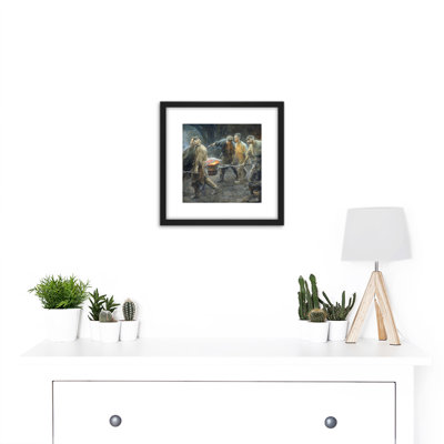 Interior Iron Foundry by Pieter De Josselin De Jong - Single Picture Frame Painting