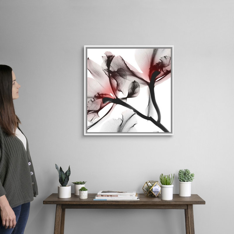 « Coral Luster 1 » par Albert Koetsier, reproduction d’art sur toile, H 26 po x l 26 po x P 1,75 po, Toile blanche encadrée