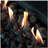 Concrete Propane/Natural Gas Outdoor Fire Pit Table-533792467