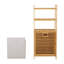 Rylann Bamboo Laundry Room Organizer