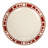 Hand-Painted Stoneware Footed Bowl With Pattern