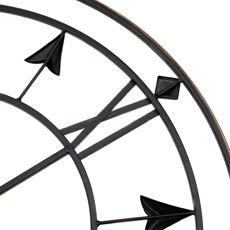 Muscoy Metal Wall Clock