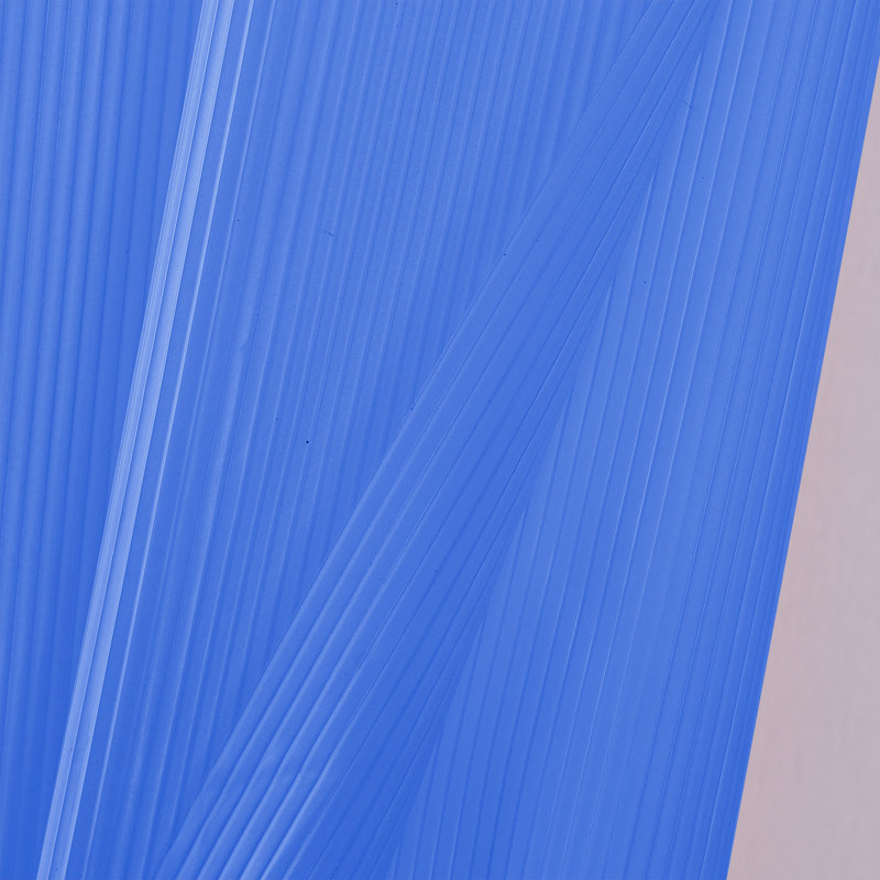 Doublure rayée Shabila, Bleu