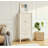 Retro Storage Cabinet With Doors And Drawers,For Entryway,Hallway,And Living Room-1076230273