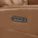 Genuine Leather Triple Motor Glider Swivel Rocker Power Recliner With Power Headrest And Power Lumbar Support