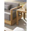 Horizon Outdoor Teak Side Table