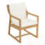 Ensemble repas d'extérieur 7 pièces avec 6 fauteuils-2007507685