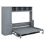 Lit escamotable Murphy avec placard et tiroirs-2037431017