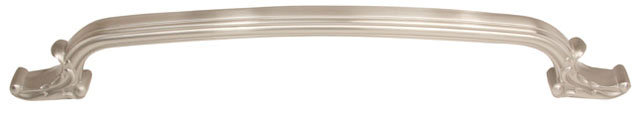 Poignée Ornate Appliance, Nickel satiné, 12"