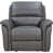 Etasha Steel Gray Genuine Leather