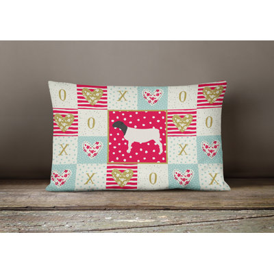 Patchwork Outdoor Throw Pillow