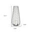 Porte-bougie ouragan 24 po