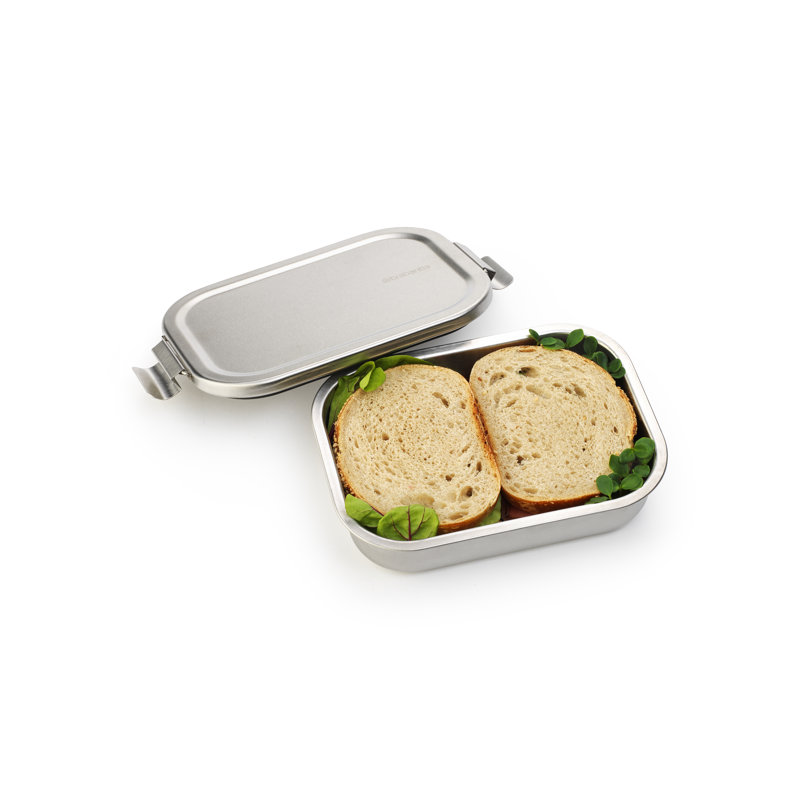 Boîte à repas à emporter de taille moyenne de Brabantia - acier mat