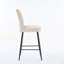 Ensemble de 2 chaises de bar réglables en fer avec pieds de fer réglables et comptoir de bar-249024614