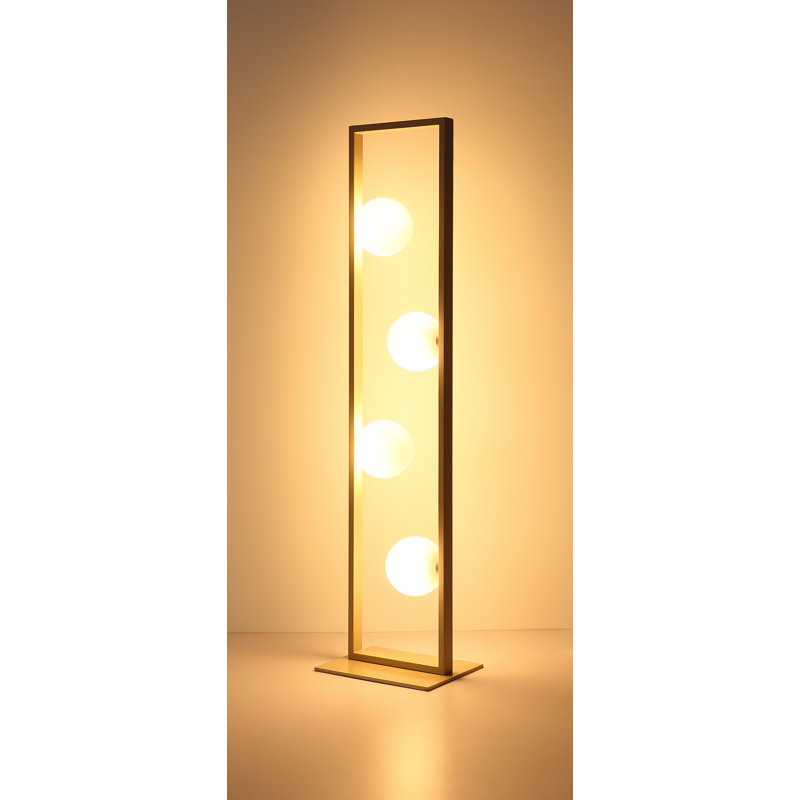 110cm Matte Novelty Floor Lamp, Beige