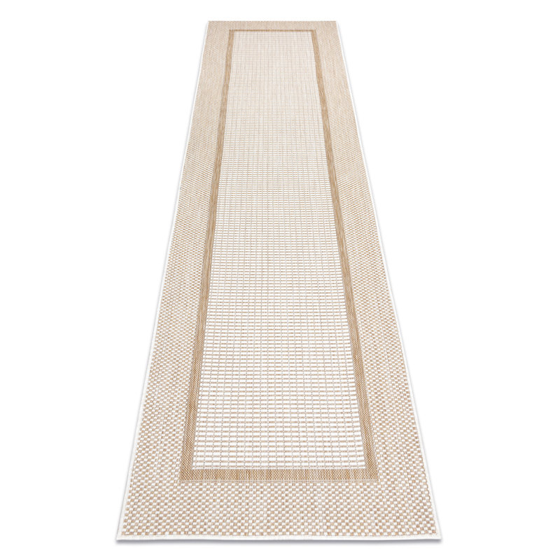 Runner Pantazi Geometric Flatweave Area Rug, Runner 60 x 200cm