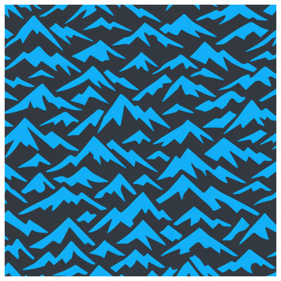 Blue Mountain Pattern Comforter