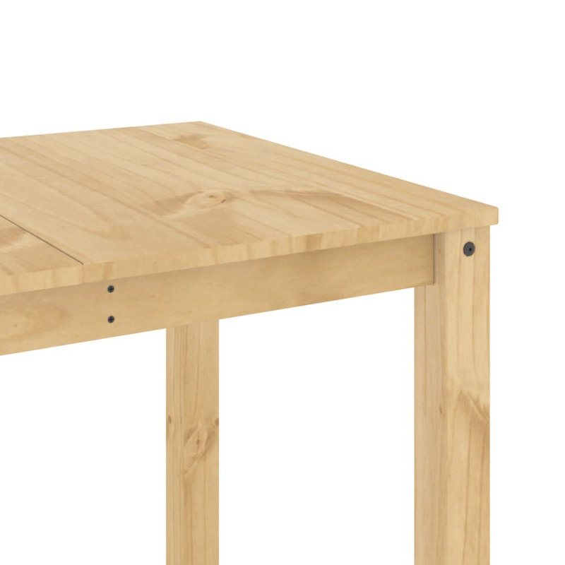 Anarbek Solid Wood Dining Table, 80cm W x 160cm L, Brown