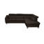 Aribel Faux Leather Corner Sofa with Sleeping Function and Storage Box with Adjustable Headrests -747011857-747011866